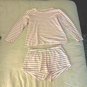 LAKE Pima size Medium long sleeve / shorts